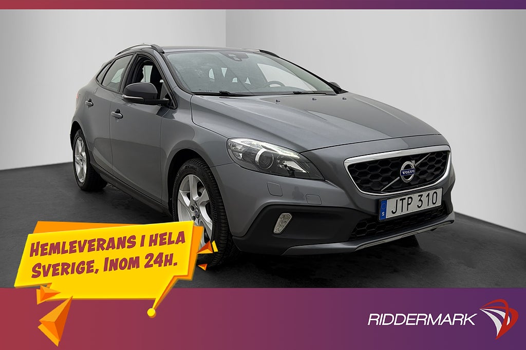 Volvo V40 Cross Country T3 152hk Summum M-Värm Skinn Drag