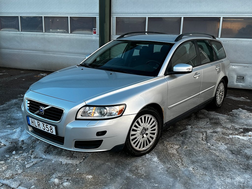 Volvo V50 1.8 Flexifuel Kinetic Motorvärmare Ny servad 