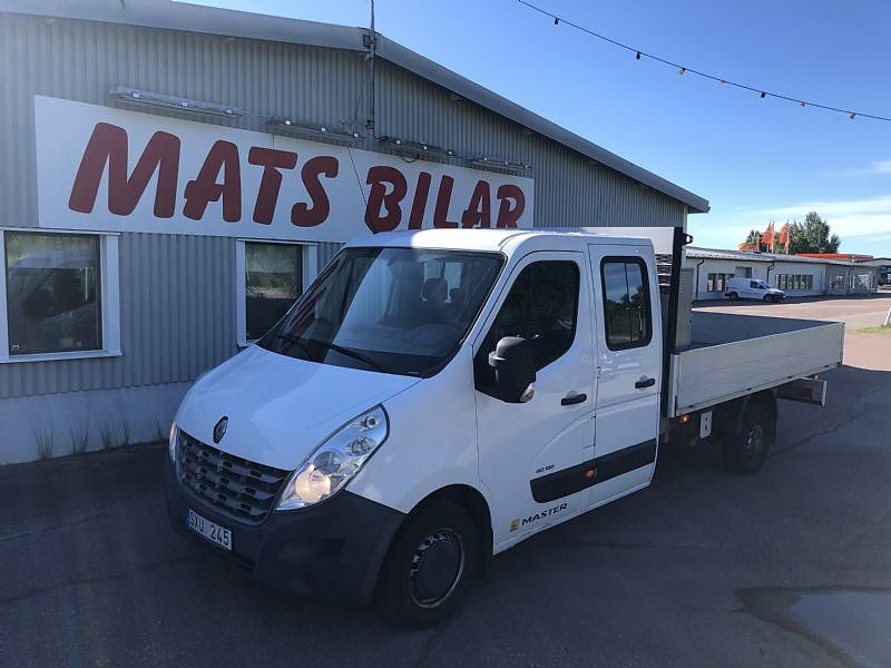 Renault master 7-sitsig Flakmått 3,80x2.10m