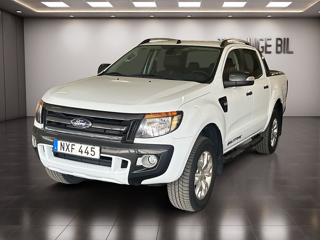 Ford ranger Dubbelhytt 3.2 4x4 Wildtrak Drag Värmare Flaklock MOMS