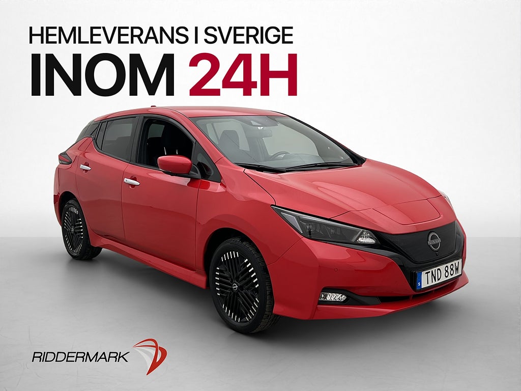 Nissan Leaf e+ 217hk N-Connecta 360° Navi Värmare MOMS