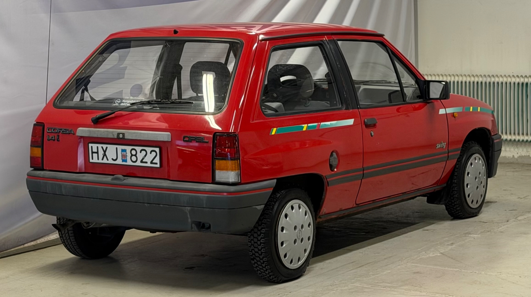 Opel Corsa 3-dörrar 1.4i Besiktigad 1992, bild 4/10