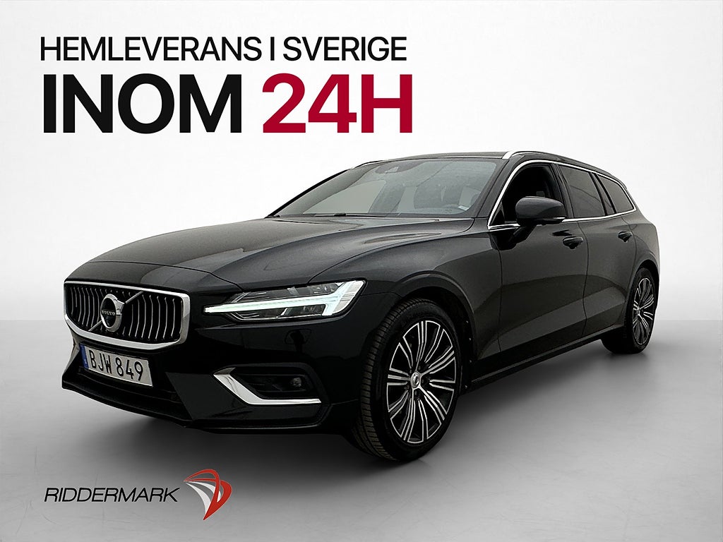 Volvo V60 D4 Inscription Pano H/K Värmare Drag 360° HUD Navi