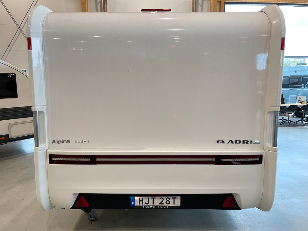 Adria Alpina 663 PT Barnkammare / ALDE / Markis m sidor - Adria