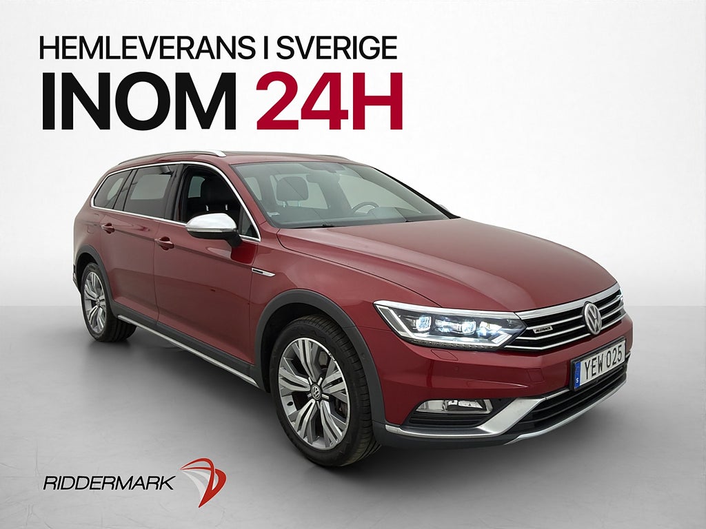 Volkswagen Passat Alltrack TDI 4M 240hk Pano D-Värm 360 Drag