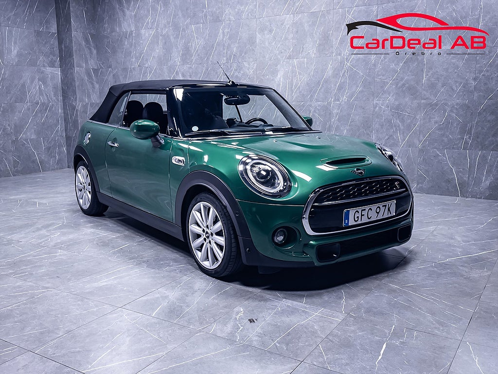 MINI Cooper Cooper S Convertible 178hk Navi Ambient P-Sensorer