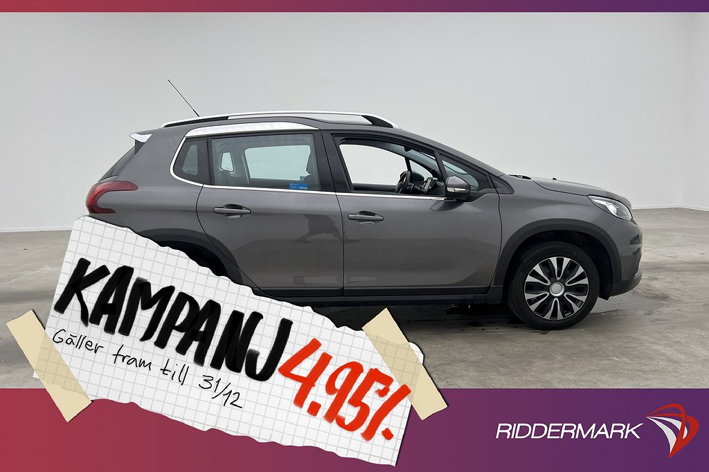 Peugeot 2008 1.2 82hk Allure M-Värm Sensor 4,95% Ränta