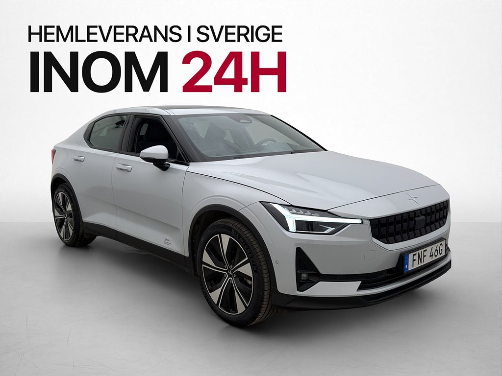 Polestar 2 Long Range Dual Motor Plus Pano H/K Värmare Drag