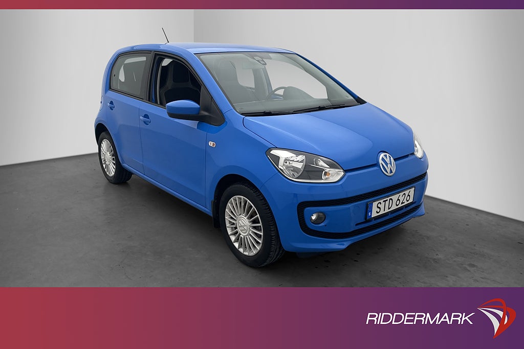 Volkswagen UP! High up! 69hk Farthållare Sensorer Låg-Skatt