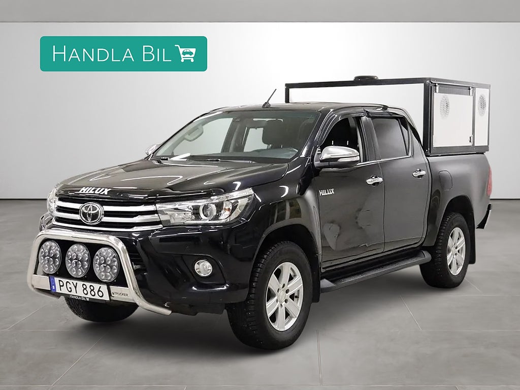 Toyota Hilux 2.4 4WD Hundkåpa Premium Diff Skinn SoV