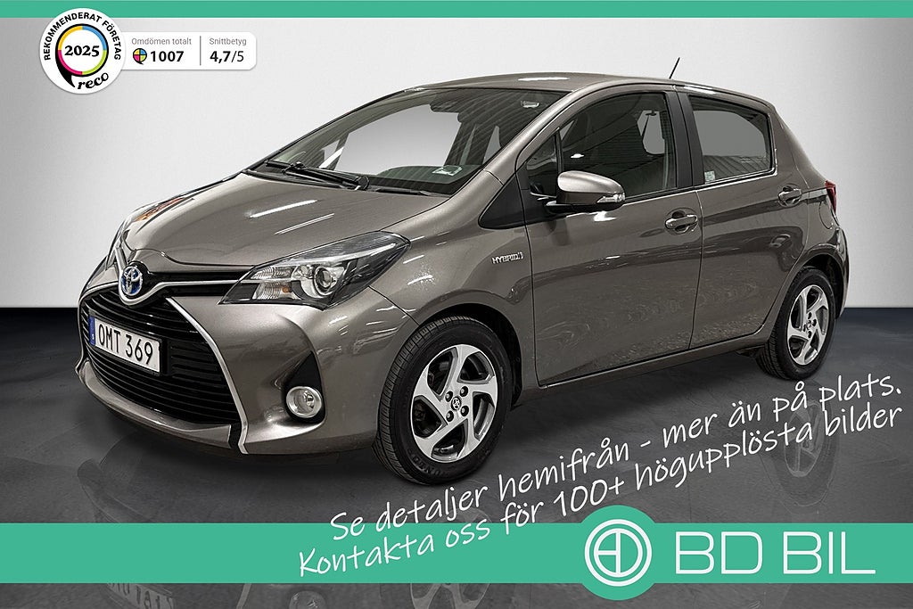Toyota Yaris Hybrid e-CVT ACTIVE EN ÄGARE VÄLSERVAD