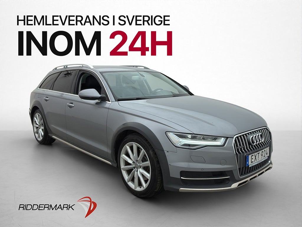 Audi A6 Allroad Quattro V6 218hk Värmare Kamera Matrix Drag