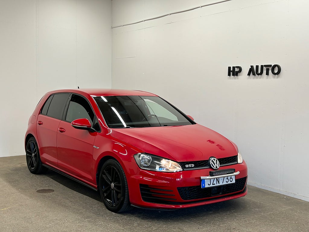 Volkswagen Golf 2.0 GTD 184hk Webasto Adaptiv fart. DSG