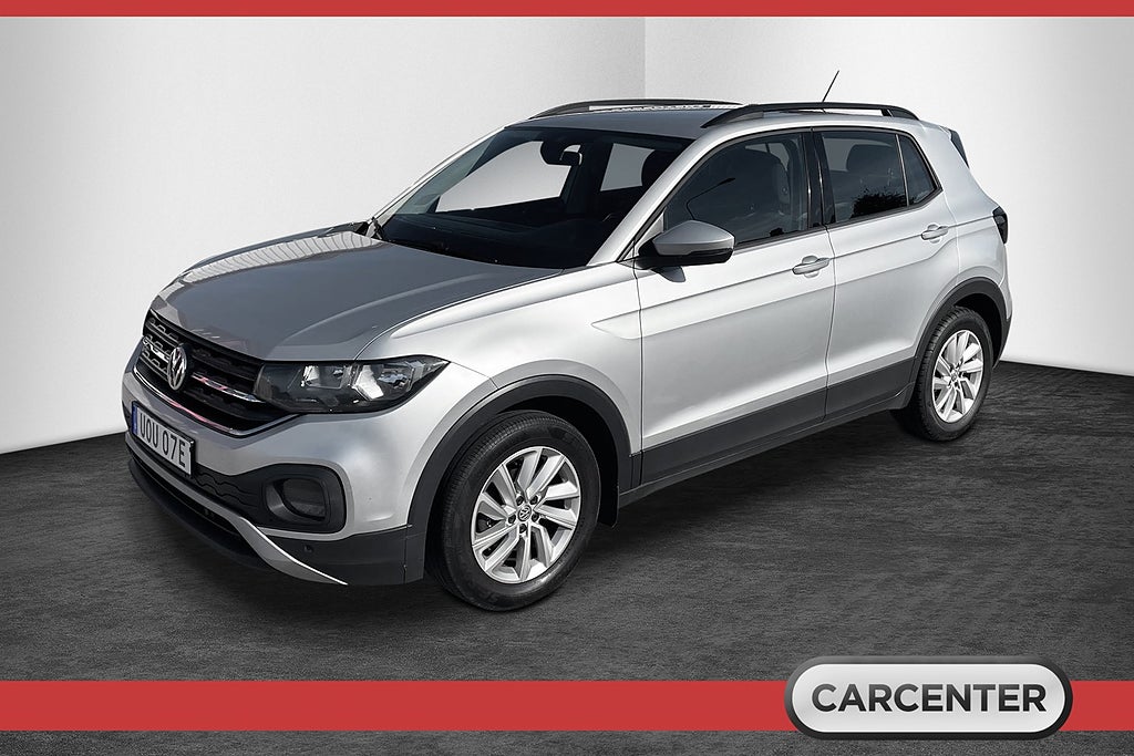 Volkswagen T-Cross 1.0 TSI OPF Base/Kamrem bytt/P-sens/Låg skatt