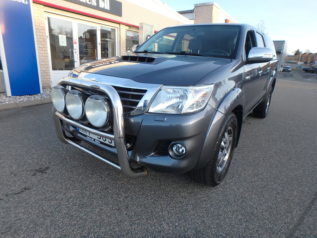 Toyota Hilux Dubbelhytt 2.5 4x4 Euro 5 Kåpa Krok