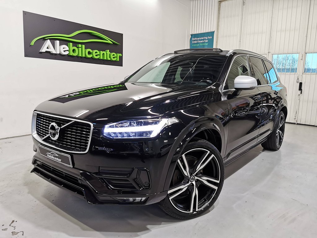 Volvo XC90 D5 AWD Geartronic R-Design (7 sits) (Nykamrem) 