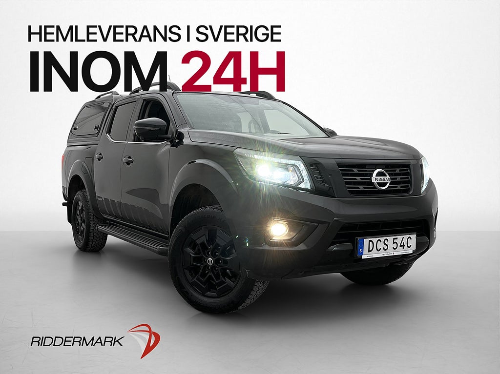 Nissan Navara N-Guard 2.3 4WD Drag Skinn 360° Diff CARPLAY