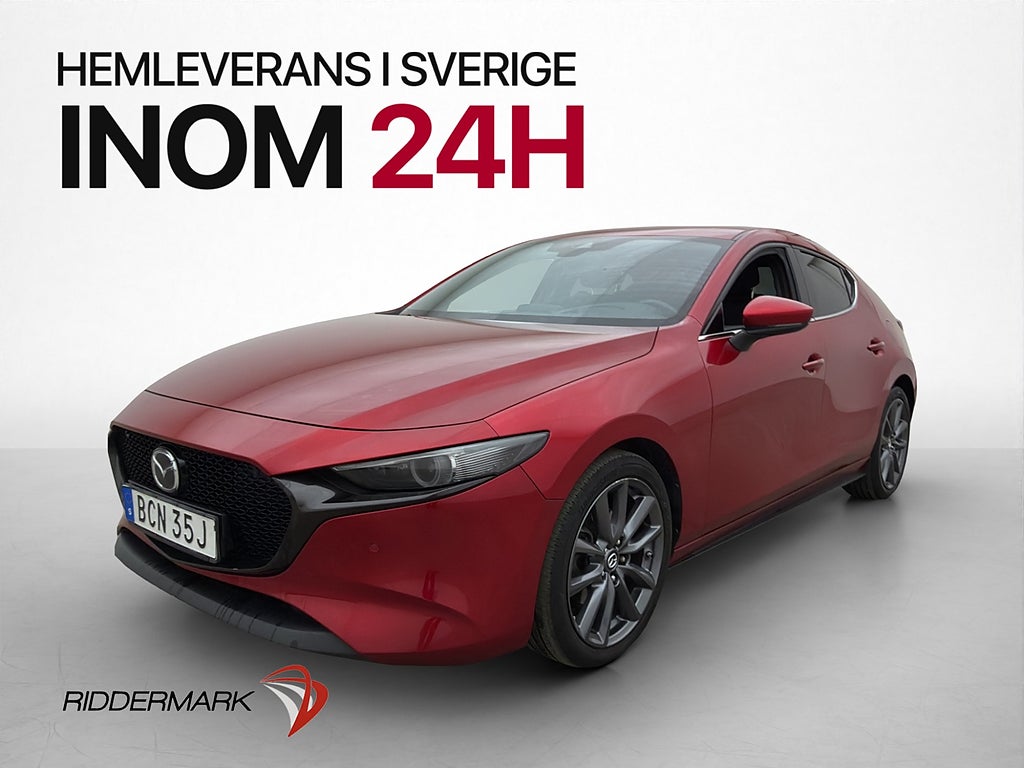 Mazda 3 Hatchback M Hybrid 122hk BOSE HUD Kamera Navi