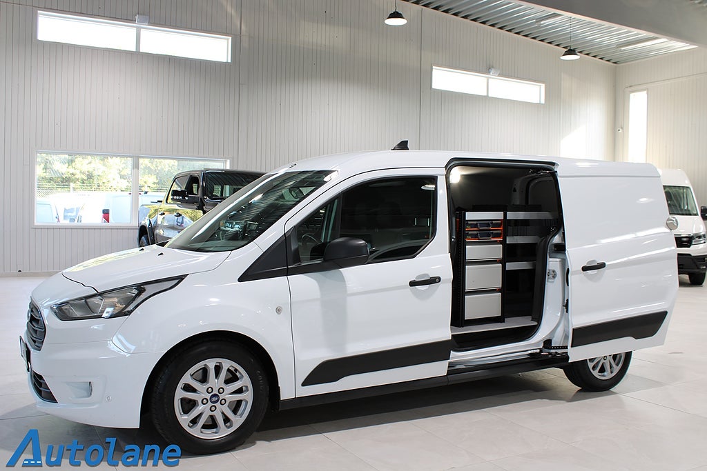 Ford Transit Connect 230 LWB 1.5 EcoBlue Inredning,Värmare,Drag,PDC