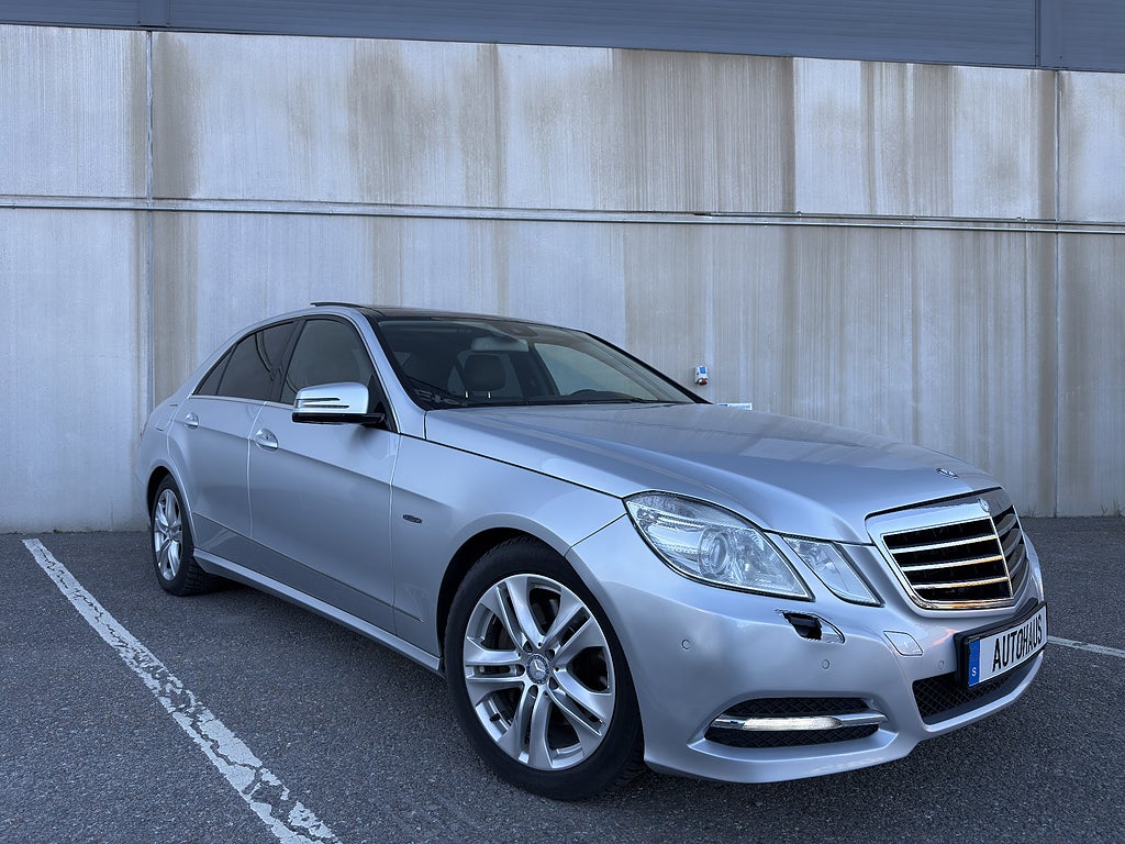 Mercedes-Benz E 350 CDI 4MATIC Panorama Drag Värmare 265hk