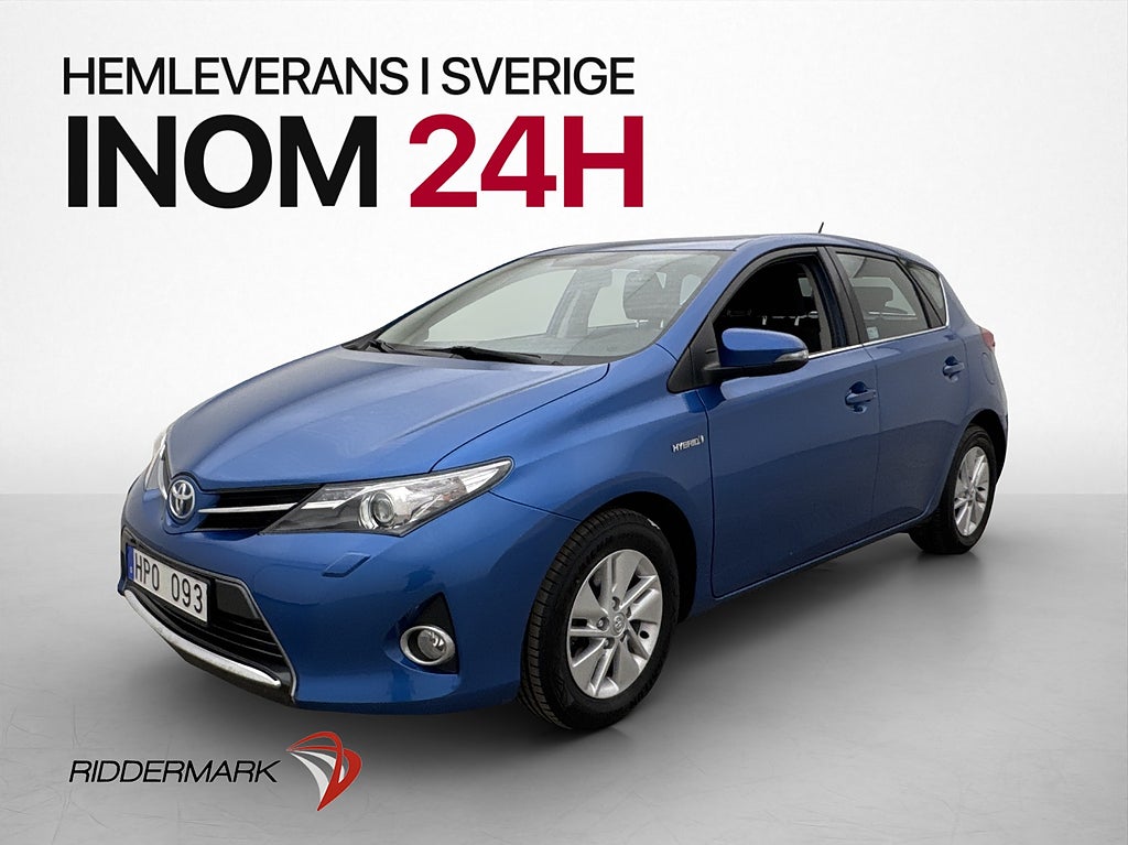 Toyota Auris Hybrid Active Kamera Farthållare Bluetooth