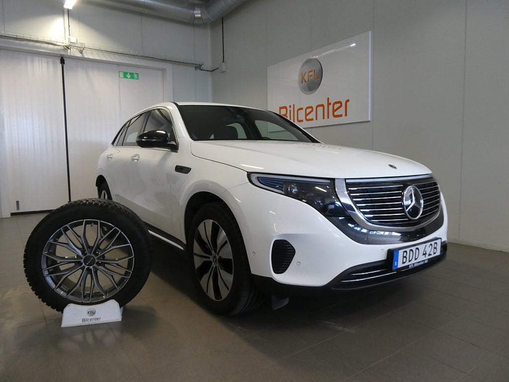 Mercedes-Benz EQC 400 4M Aut-Drag-Värmare-Kamera-Navi-Nyservad-SoV