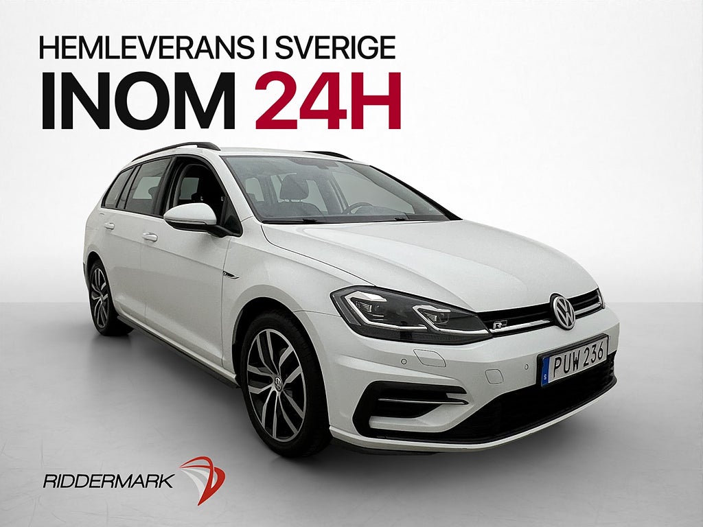 Volkswagen Golf Sportscombi TSI 110hk R-Line Kamera CarPlay