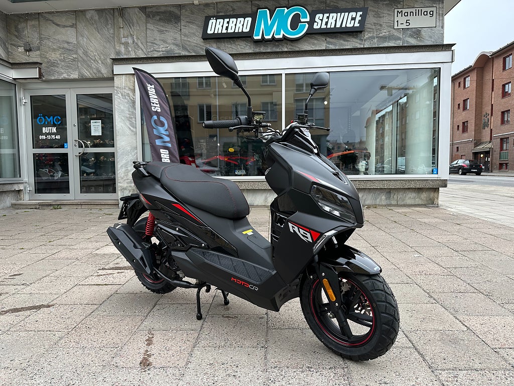 Motocr R9 SP EFI | Mattsvart | 45km/h Klass 1