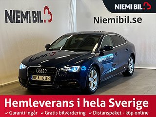 Audi A5 Sportback 2.0 TDI Drag/MoK-värm/P-sens/Alcantara/SoV