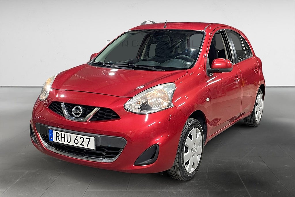 Nissan Micra 1.2 80 HK 448KR/ÅR 0.43L/MIL BLUETOOTH 5500MIL 15"