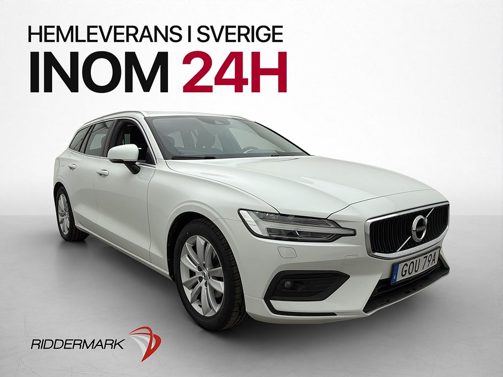 Volvo V60 D4 AWD 190hk H/K Värmare VOC Kamera Drag CarPlay