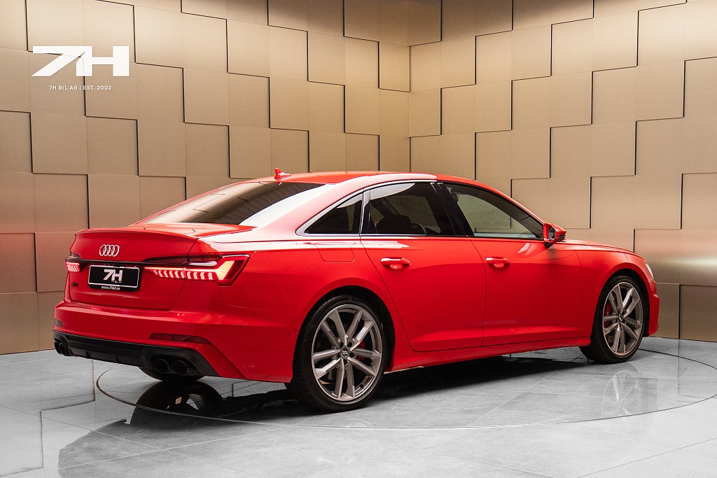 Audi S6 350hk Sedan B&O 360°Matrix Massage Vent. Stolar