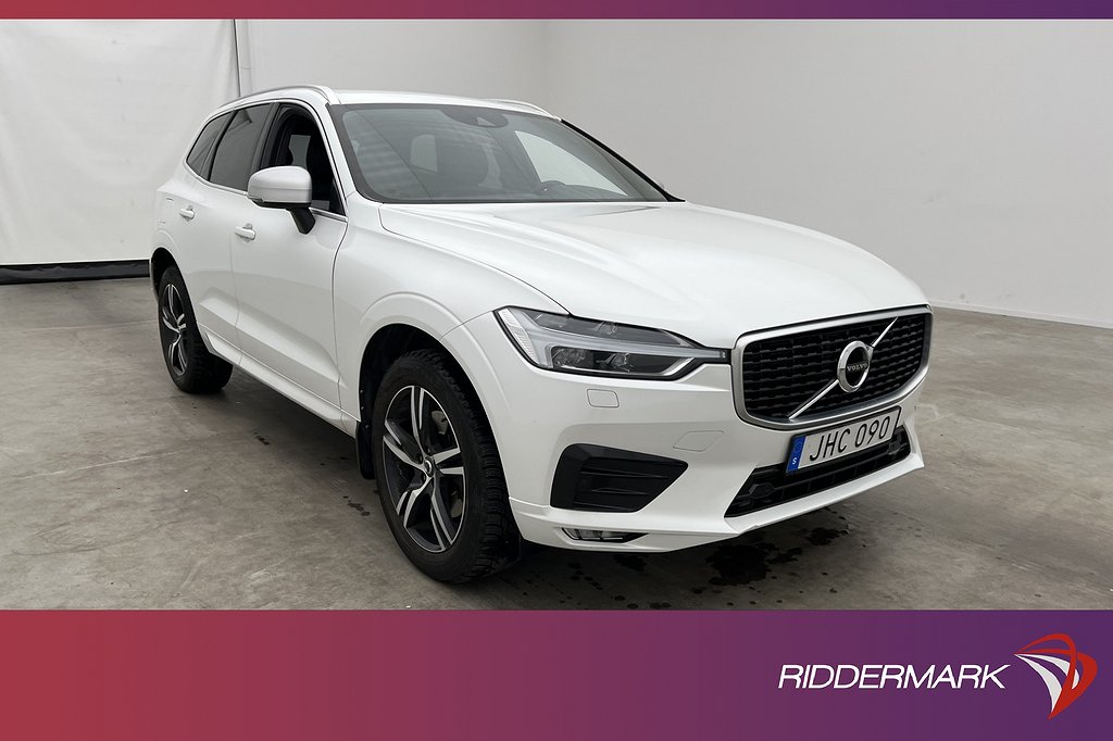 Volvo XC60 T5 AWD R-Design VOC Värm Kamera Navi BLIS Drag