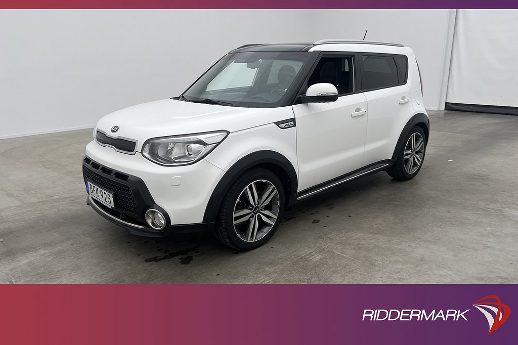 Kia Soul 1.6 GDI 132hk Limited Pano Skinn Kamera Navi Drag