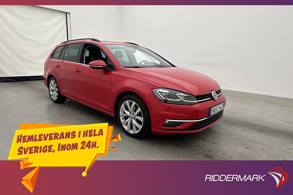 Volkswagen Golf SC 2.0 TDI 150hk GT Värmare Dragkrok Kamera