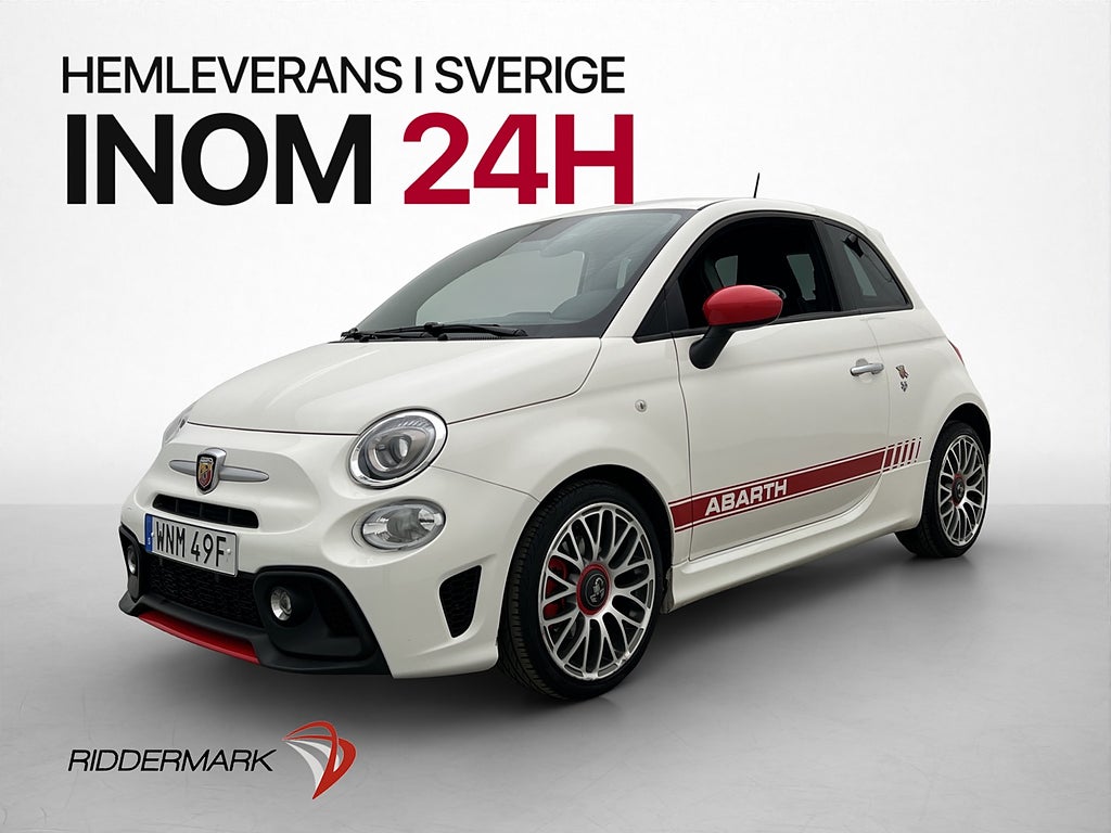 Abarth 595 1.4 T-JET 145hk Bluetooth Navi P-Sensorer