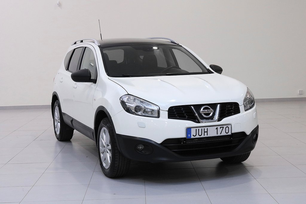 Nissan Qashqai+2 2.0 4x4 7-sits / Drag / Panorama / M-värm