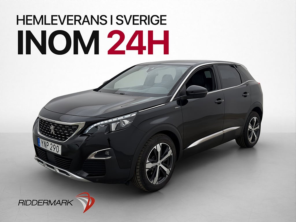 Peugeot 3008 BlueHDi 120hk GT-Line Focal P-Sensorer Keyless
