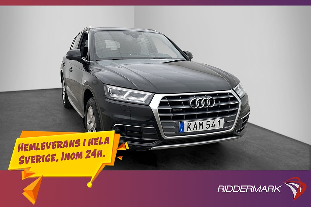 Audi Q5 2.0 TFSI Q 252hk Proline Cockpit Skinn Drag Värmare