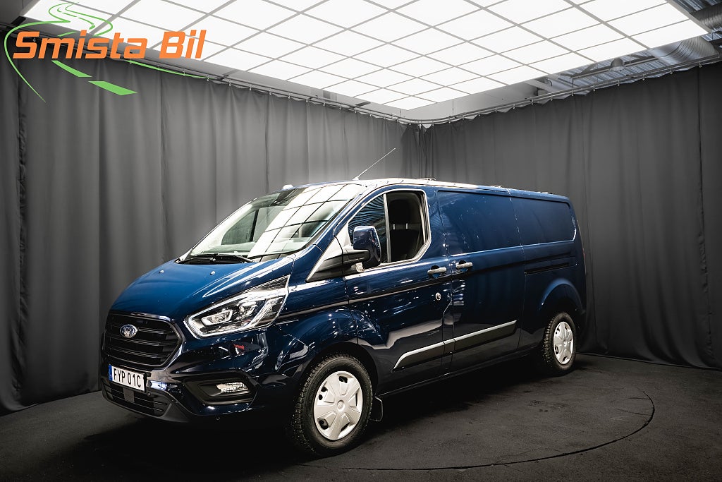 Ford transit Custom LÅNG L2 D-VÄRMARE KAMERA DRAG SYNC 4 MOMS