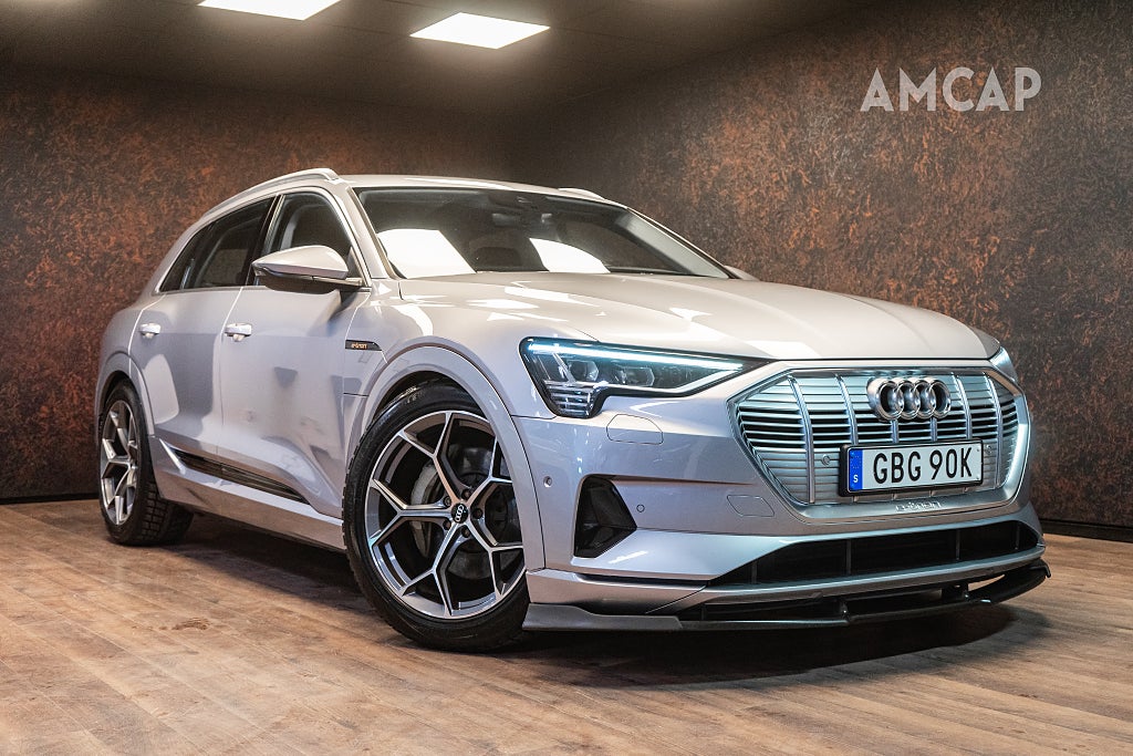 Audi E-Tron 55 Quattro 408hk | Luftfjädring | 21" | Drag | Läder