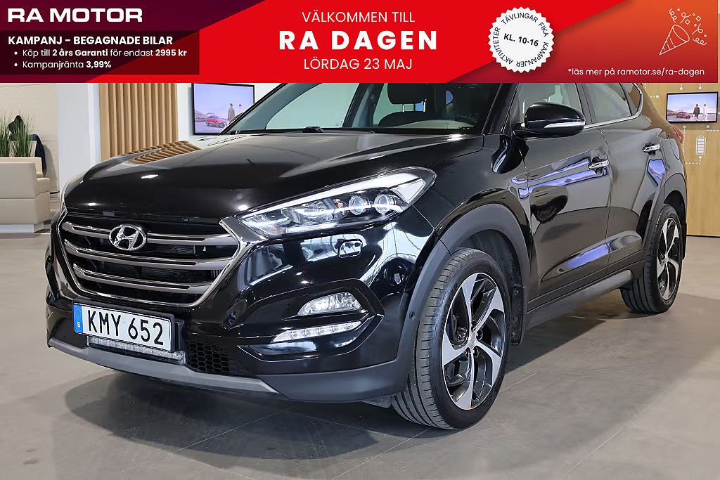 Hyundai Tucson 2.0 CRDi 4WD Premium Pano Navi Kamera M-Värme Läder