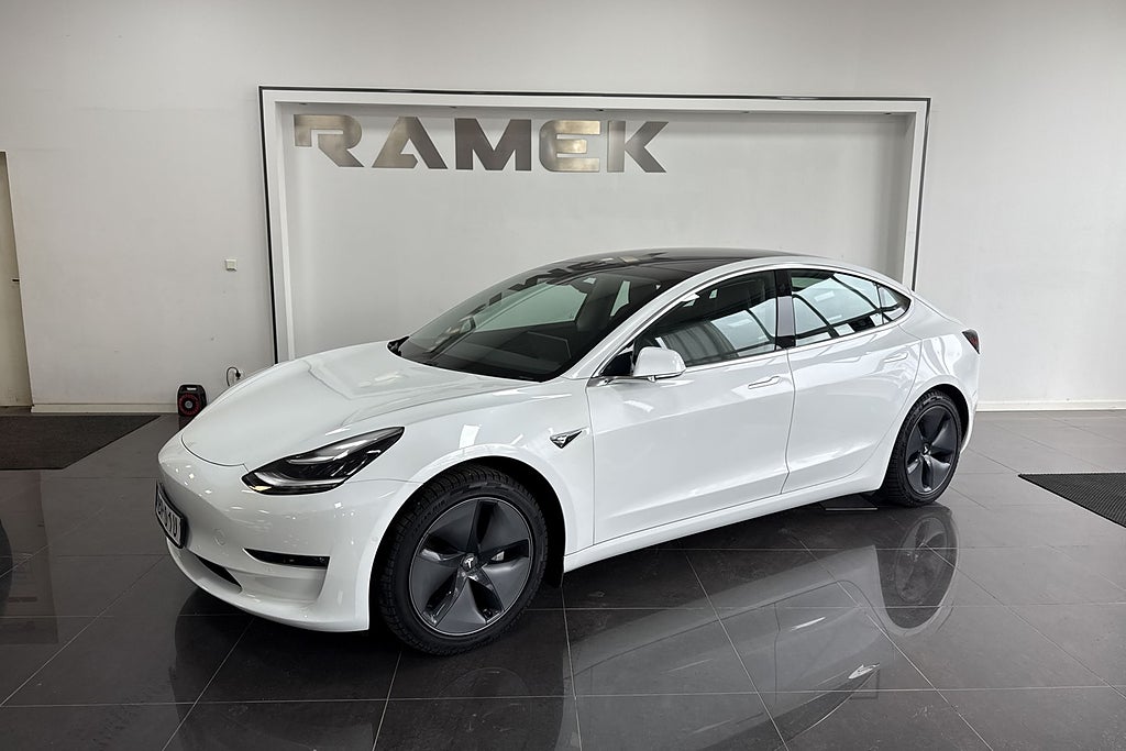 Tesla Model 3 Long Range AWD V-hjul 12-mån garanti