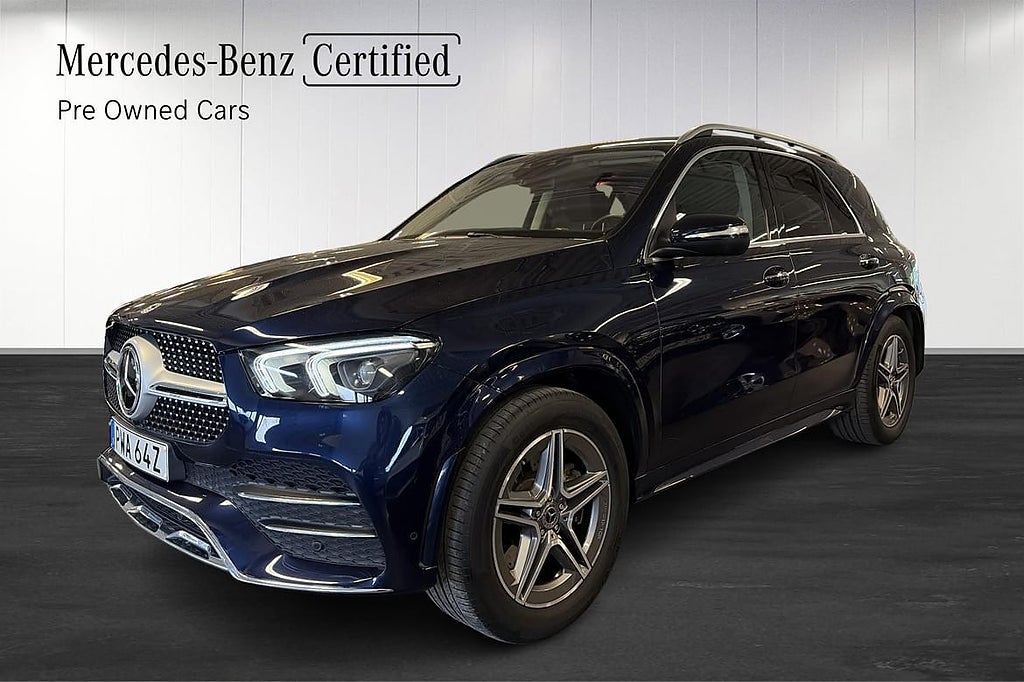 Mercedes-Benz GLE 350 e AMG/Dragkrok/Burmester/Panorama
