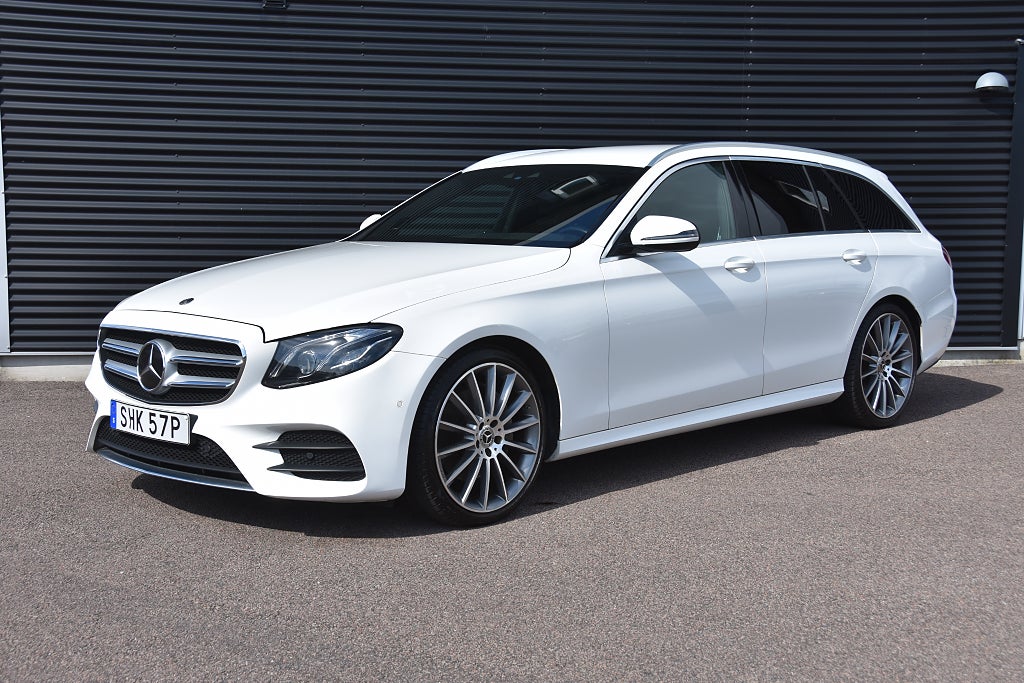 Mercedes-Benz E 200 T d 9G-Tronic AMG Wide Värmare Kamera Drag Navi Eu6