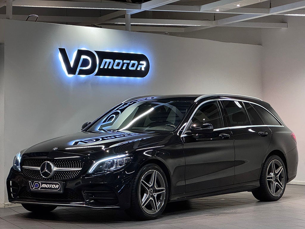 Mercedes-Benz C 220 d Aut AMG Line Cockpit B-kam Drag 190hk