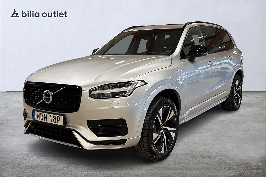 Volvo XC90 Recharge T8 AWD R-Design Pro / 7-sits / B&W / Moms