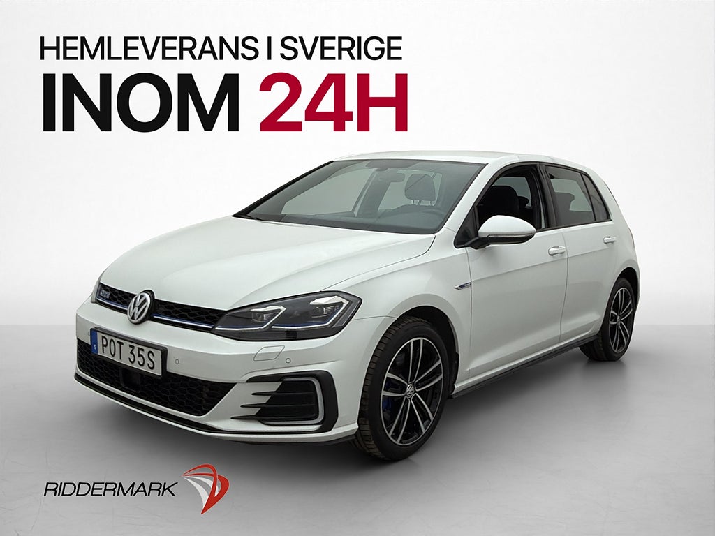 Volkswagen Golf 1.4 TSI GTE Värmare CarPlay Sensorer
