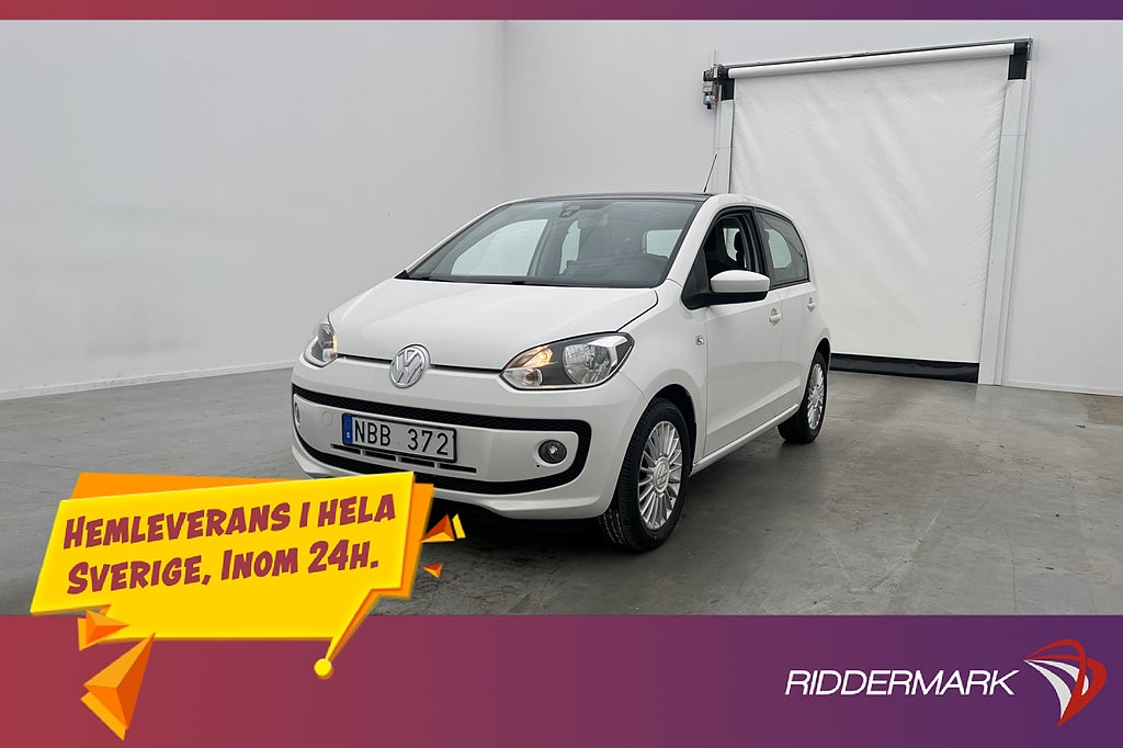 Volkswagen UP! 1.0 75hk high up! Taklucka Navi P-Sensorer