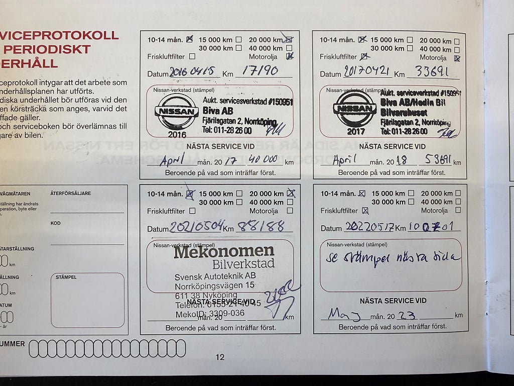 Nissan Qashqai 1.6 DIG-T Tekna Panorama 360* kamera drag 1 Ägare - miniatyr 24